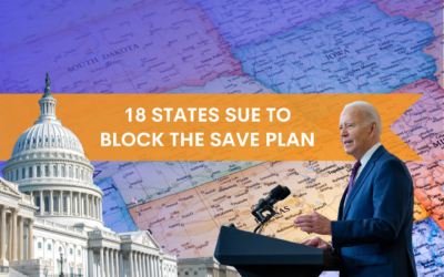 18 States Sue To Block The SAVE Plan