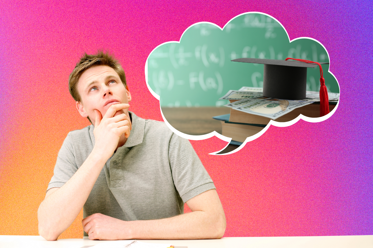 Do you have to pay student loans while in school? Blog header image.